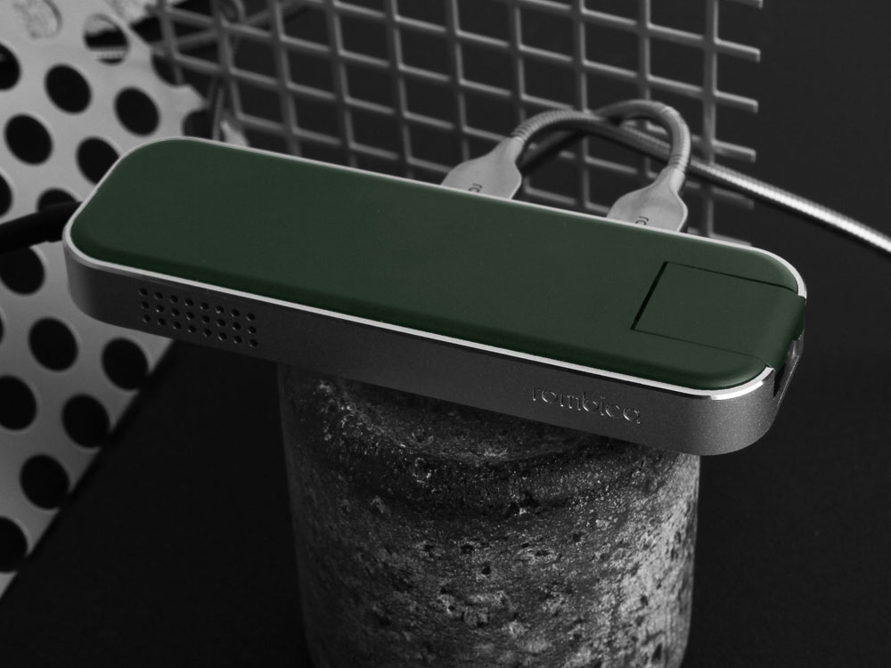 Хаб USB Rombica Type-C Chronos Green (Р)-6