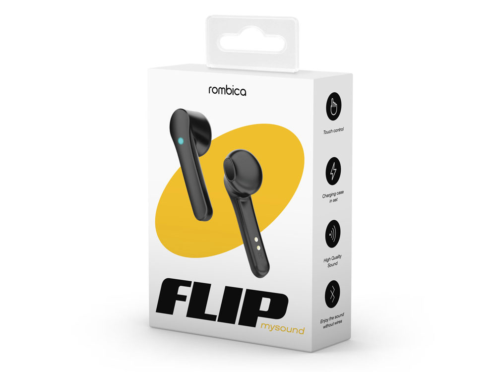 Беспроводные наушники Rombica Mysound Flip Black (Р)-7