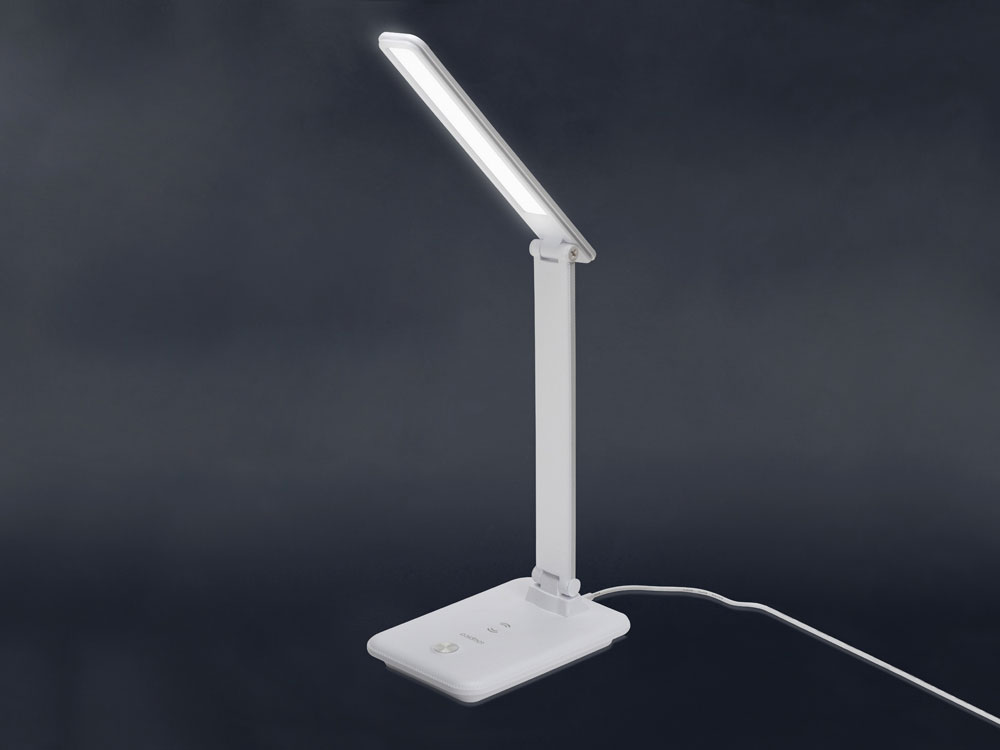 Настольная лампа Rombica LED FAROS, белый (квадратное основание) (Р)-5