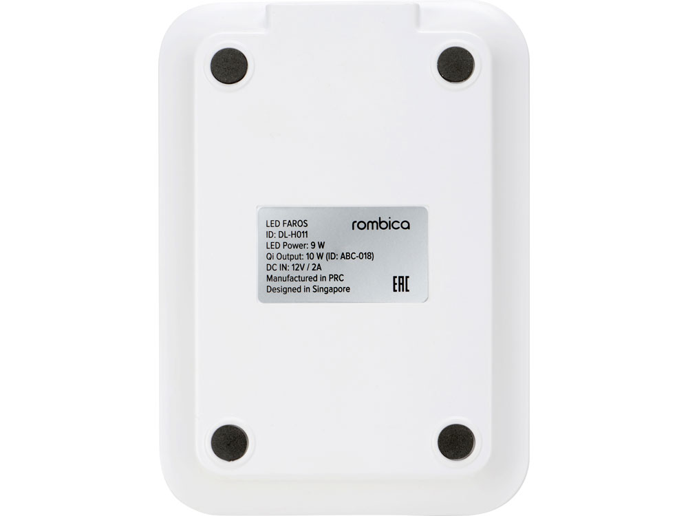 Настольная лампа Rombica LED FAROS, белый (квадратное основание) (Р)-11