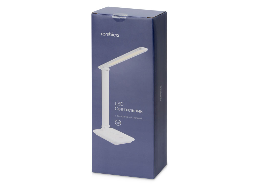 Настольная лампа Rombica LED FAROS, белый (квадратное основание) (Р)-15