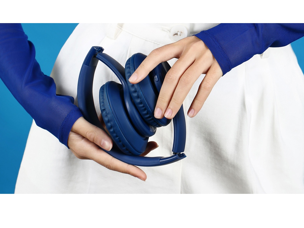 Беспроводные наушники Rombica MySound BH-14 Blue (Р)-10