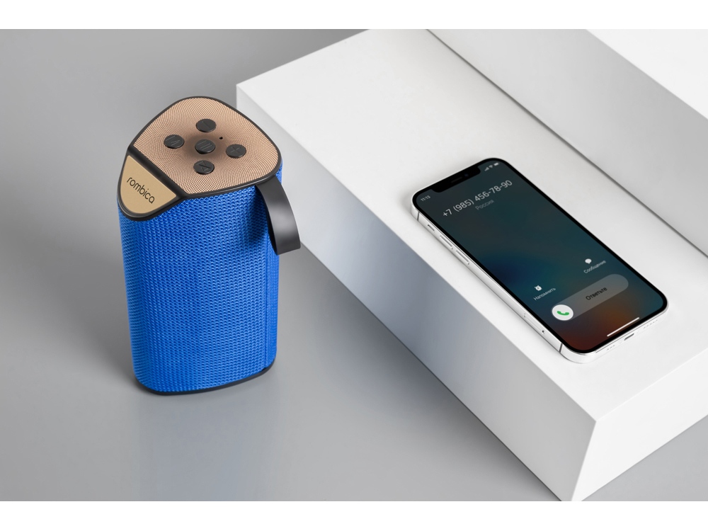 Портативная акустика Rombica mysound Tetria Blue (Р)-3