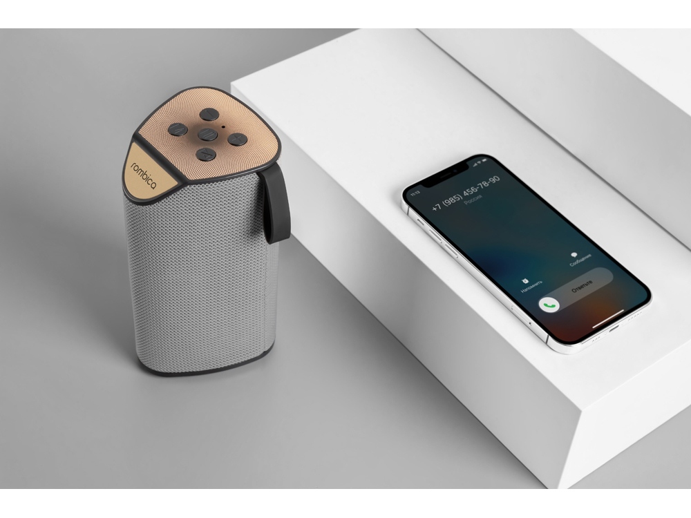 Портативная акустика Rombica mysound Tetria Grey (Р)-3