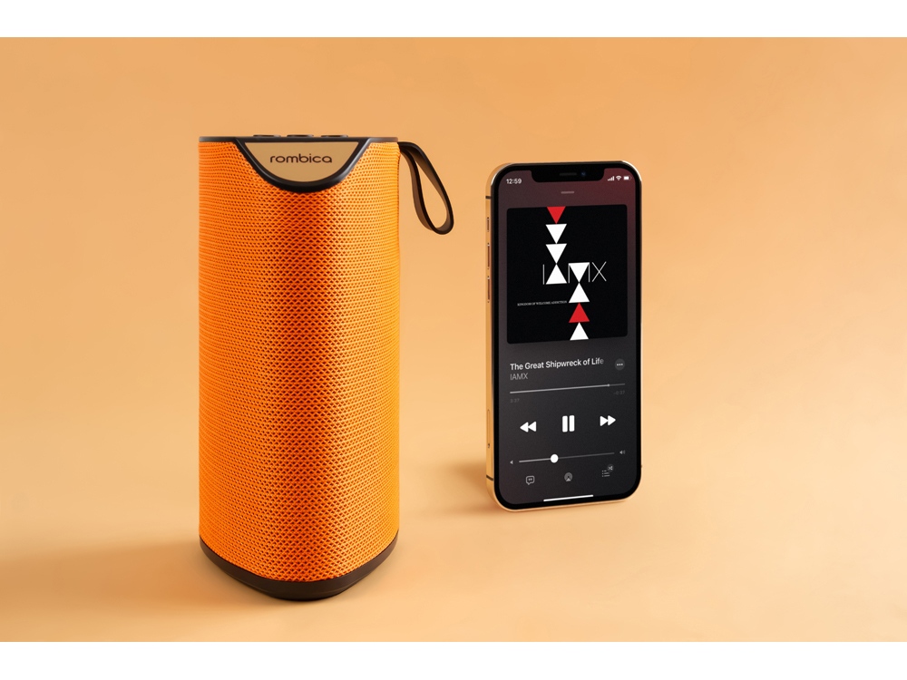 Портативная акустика Rombica mysound Tetria Orange (Р)-3