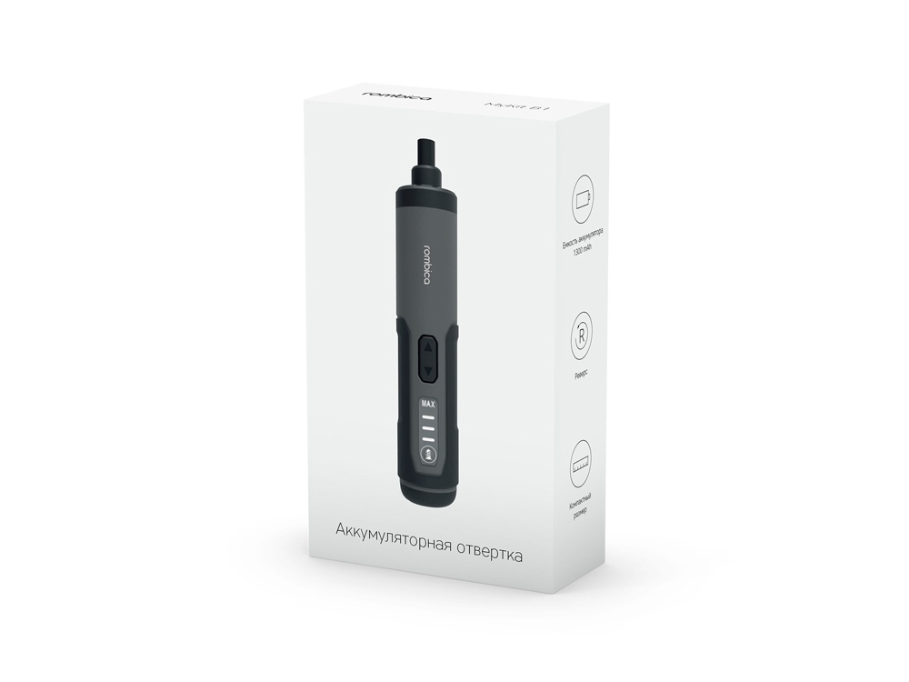 Отвертка аккумуляторная Rombica MyKit B1 (Р)-5