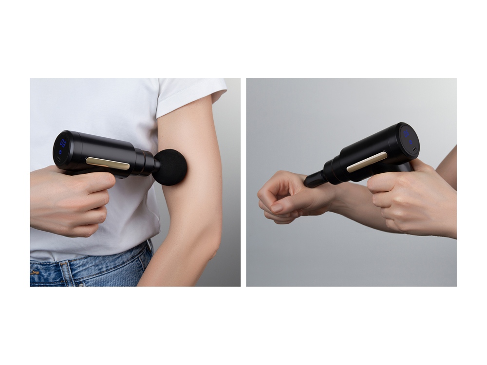 Массажер Rombica Wellness Impulse. Цвет черный (Р)-8