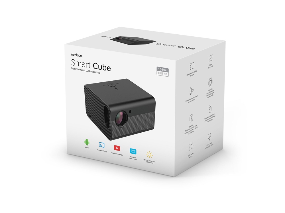Проектор Rombica Ray Smart Cube (P)-6