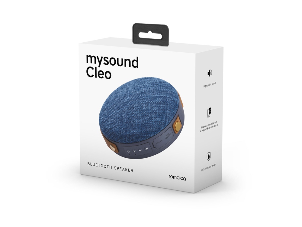 Портативная колонка «mySound Cleo», 8 Вт Blue-4