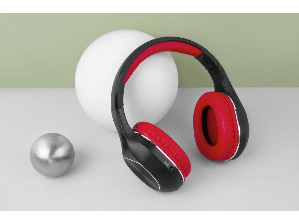 Беспроводные наушники Rombica mySound BH-17 ANC Red (Р)-5