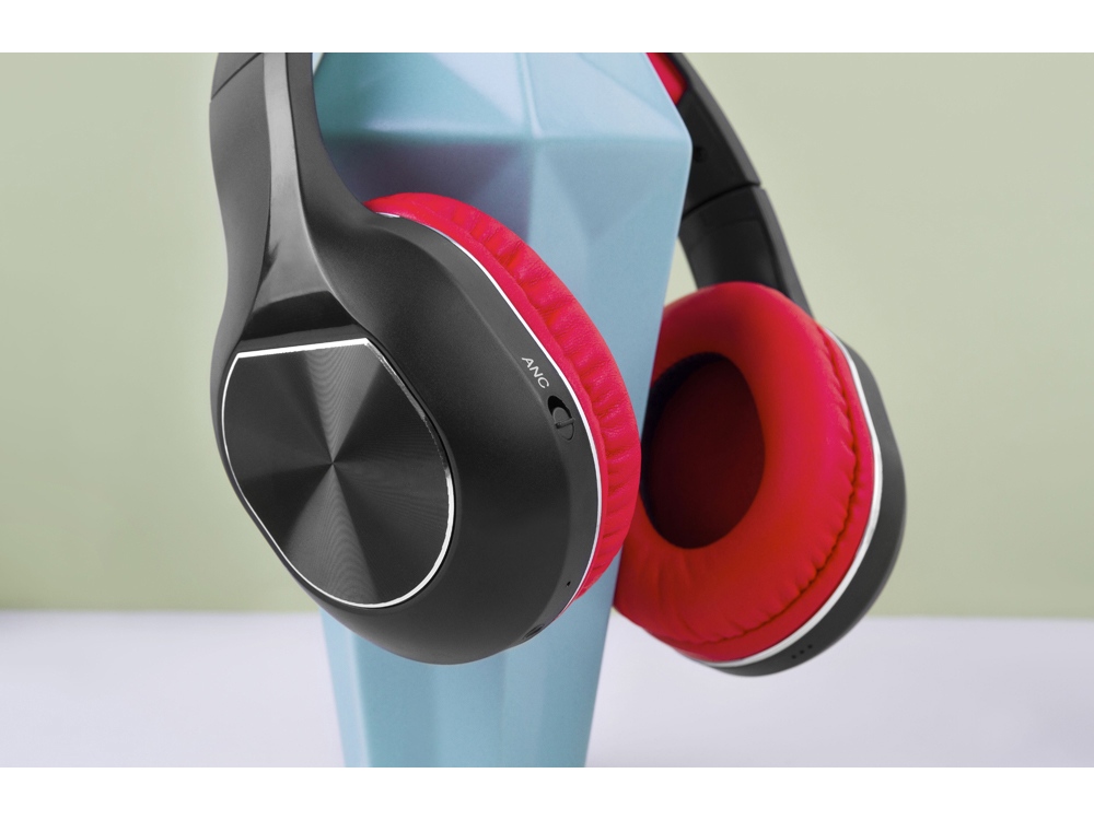 Беспроводные наушники Rombica mySound BH-17 ANC Red (Р)-6