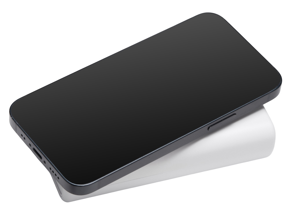 Внешний беспроводной аккумулятор 2-в-1 с функцией зарядки Apple Watch, QC/PD «AtomIQ», 10000 мАч, белый-3