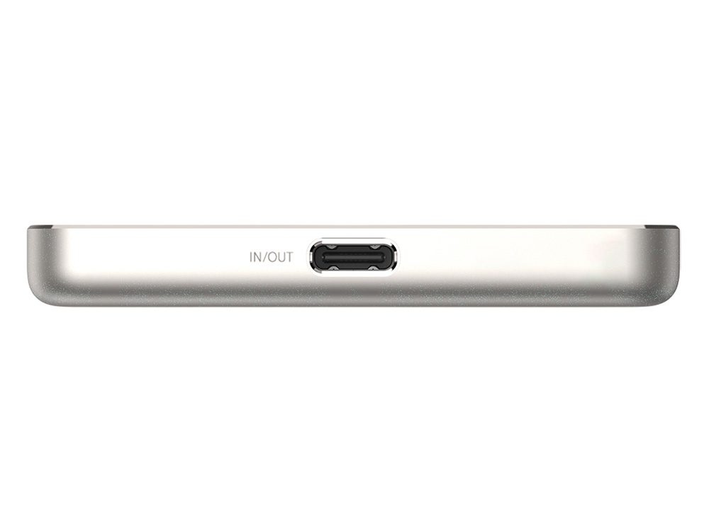 Внешний аккумулятор Xiaomi Super Slim Magnetic Power Bank 5000 Gold-3