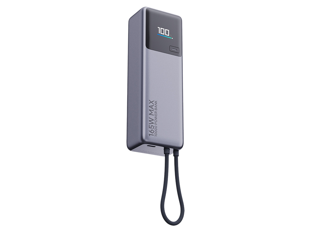 Внешний аккумулятор со встроенным кабелем Xiaomi 165W Power Bank 10000mAh (Integrated Cable) GL-2