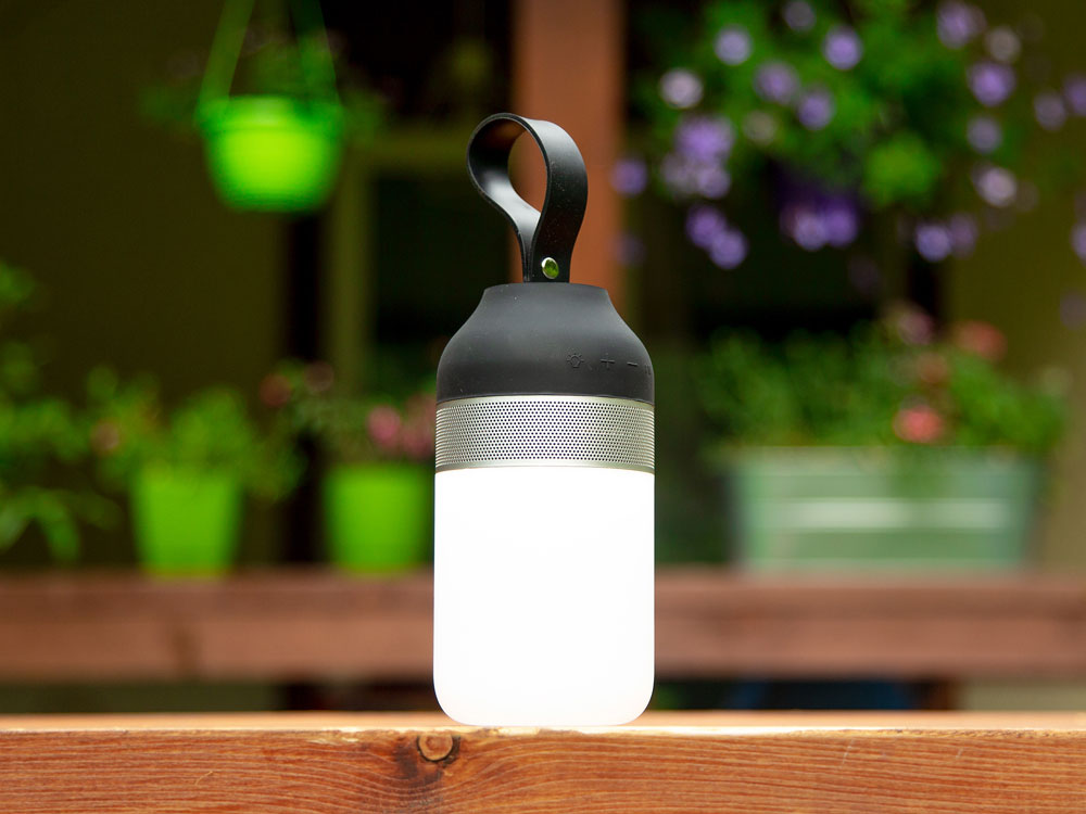 Портативный беспроводной Bluetooth динамик "Lantern" со встроенным светильником-5