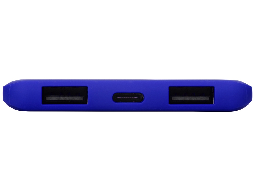 Портативное зарядное устройство «Reserve» с USB Type-C, 5000 mAh, синий-5