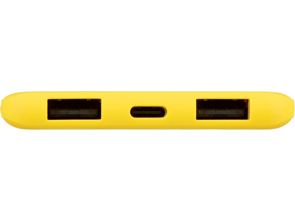 Внешний аккумулятор "Powerbank C1", 5000 mAh, желтый-3