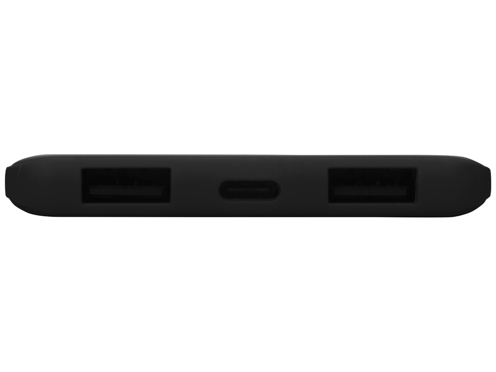 Портативное зарядное устройство «Reserve» с USB Type-C, 5000 mAh, черный-4