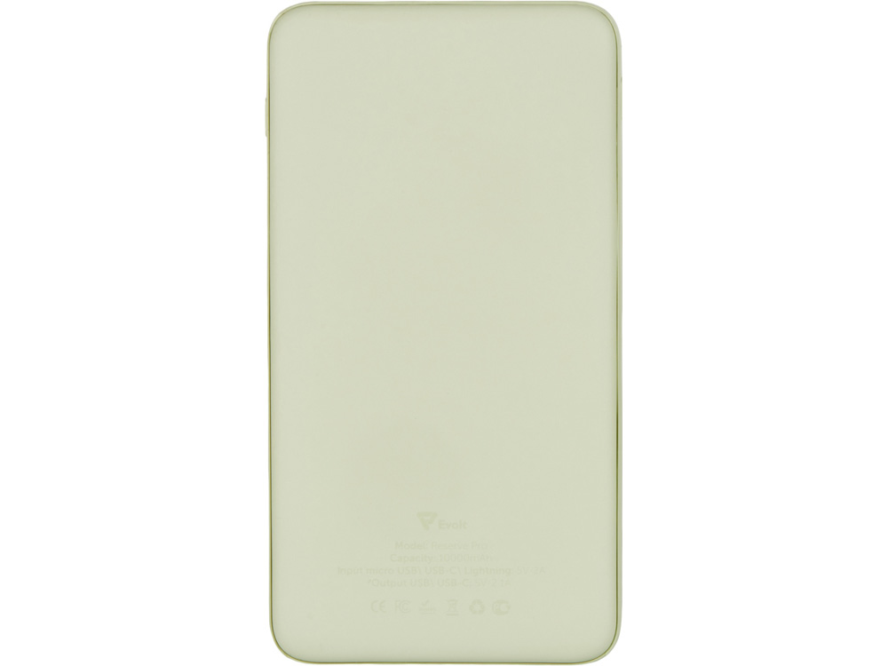 Внешний аккумулятор "Reserve Pro", 10 000 mah, оливковый-3