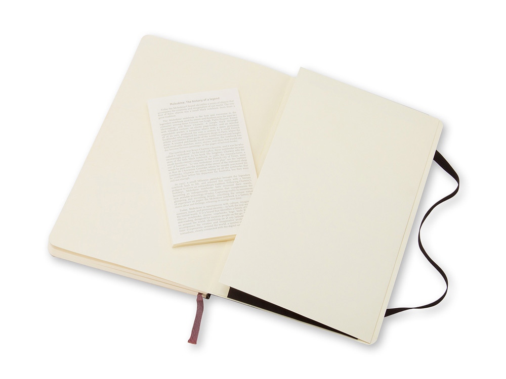 Записная книжка Moleskine Classic Soft (в линейку), Pocket (9х14 см), черный-3
