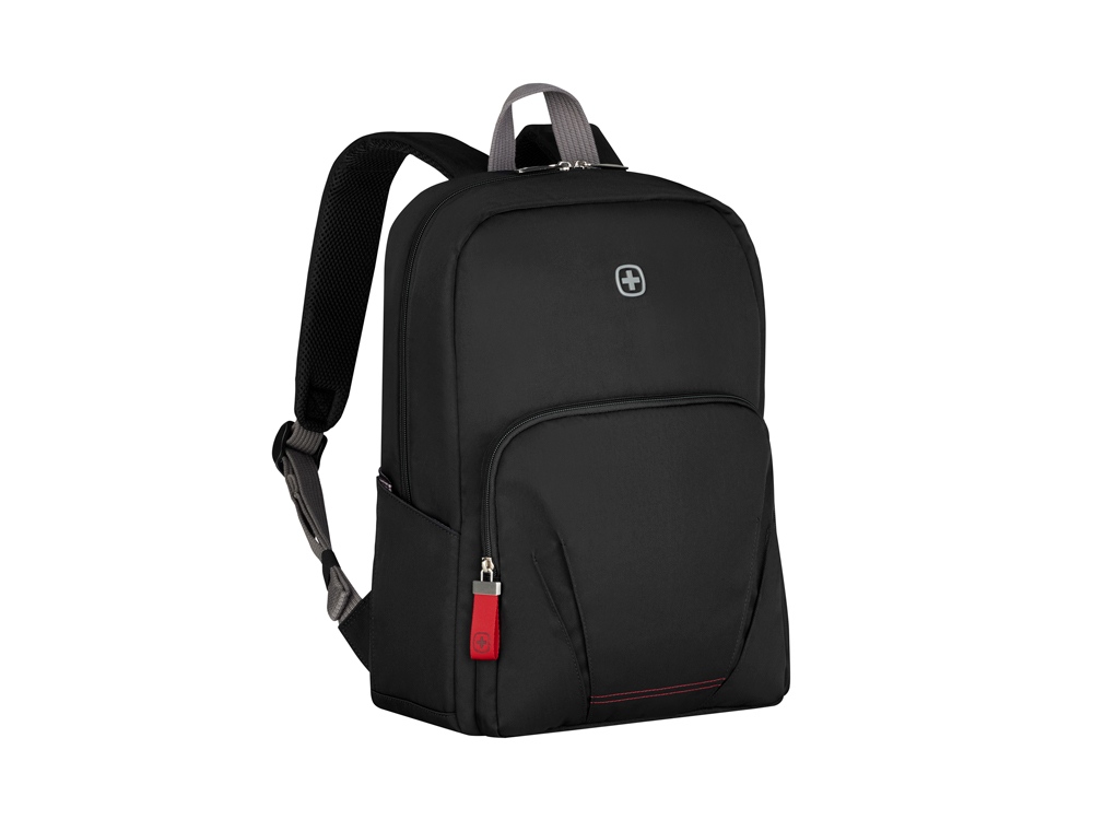 Рюкзак WENGER Motion 15.6", черный, нейлон, 31x17x42 см, 20 л-2