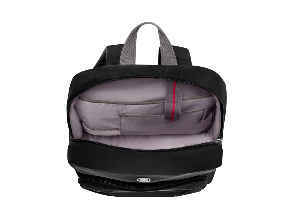 Рюкзак WENGER Motion 15.6", черный, нейлон, 31x17x42 см, 20 л-4