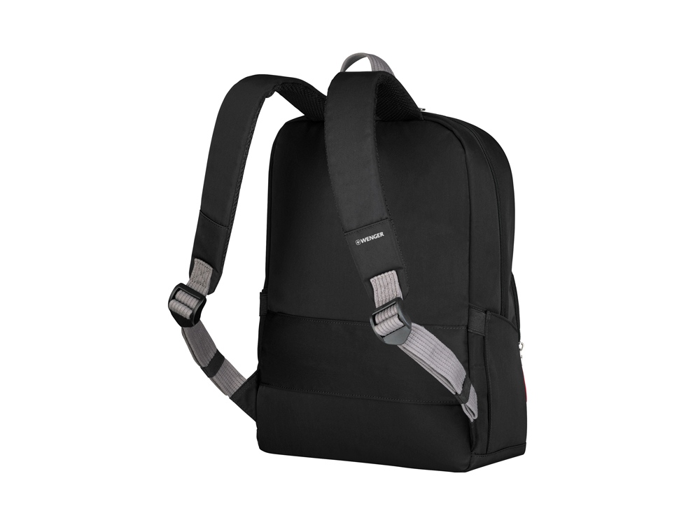 Рюкзак WENGER Motion 15.6", черный, нейлон, 31x17x42 см, 20 л-6