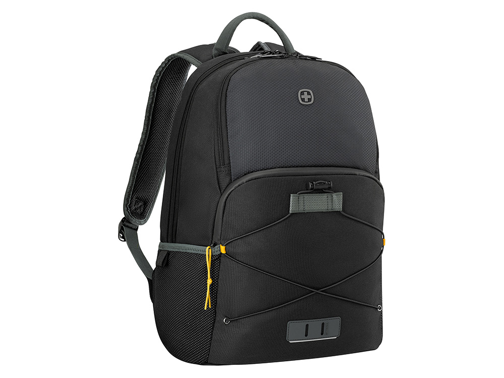 Рюкзак WENGER Trayl 15.6", чёрный, переработанный ПЭТ, 34 x 20 x 45 см, 22 л.-2