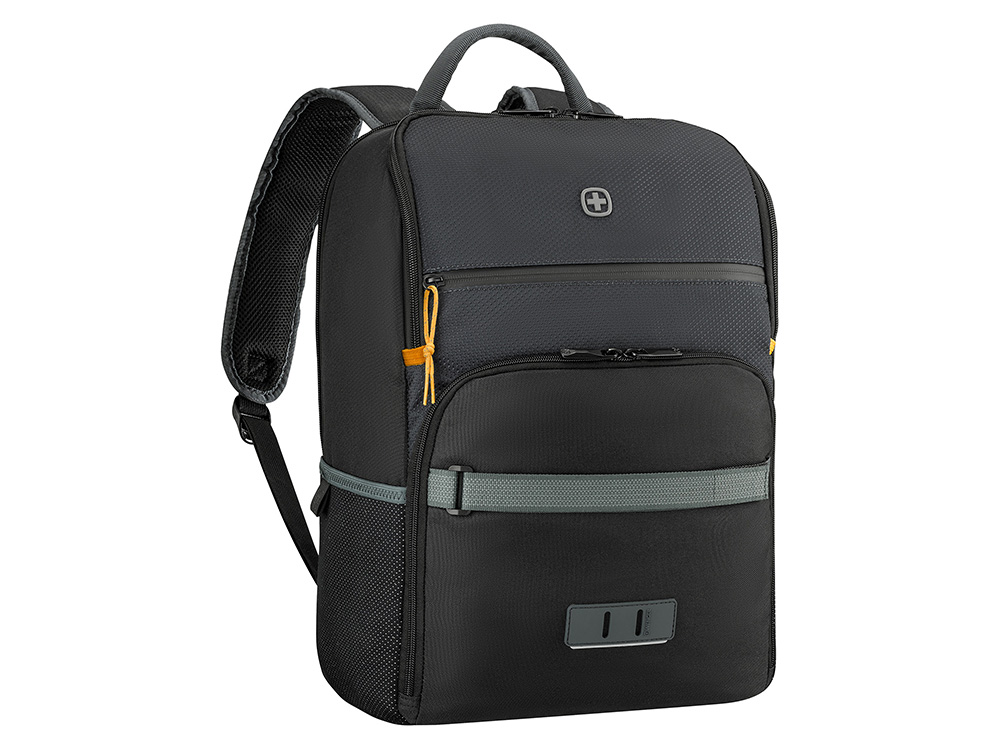 Рюкзак WENGER Move 16", чёрный, переработанный ПЭТ, 33 x 19 x 44 см, 22 л-2