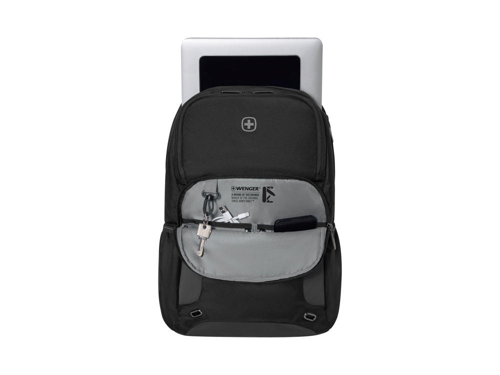Рюкзак WENGER XE Tryal 15.6", черный, переработанный ПЭТ/Полиэстер, 31х20х44 см, 23 л.-4