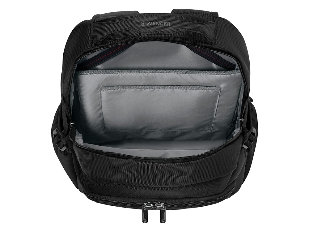 Рюкзак WENGER XE Ryde 16", черный, переработанный ПЭТ/Полиэстер, 33х22х47 см, 26 л.-4