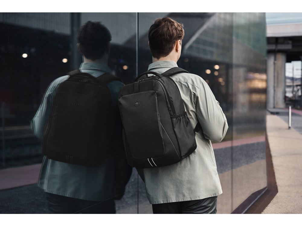 Рюкзак WENGER XE Professional 15.6", черный, переработанный ПЭТ/Полиэстер, 32х22х44 см, 23 л.-9