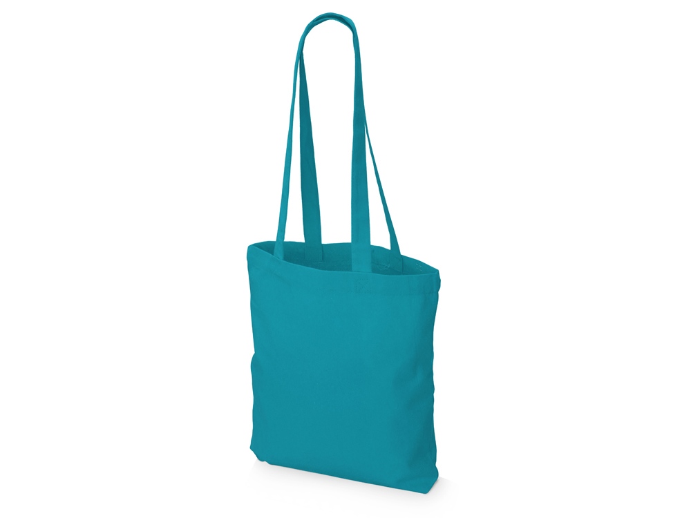 Сумка из плотного хлопка «Carryme 220», бирюзовый 320C NEW-2