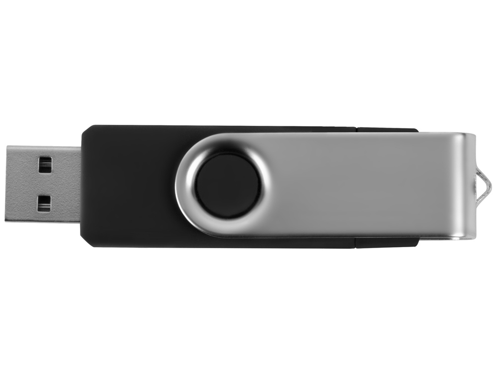 USB/micro USB-флешка 2.0 на 16 Гб «Квебек OTG», черный-4