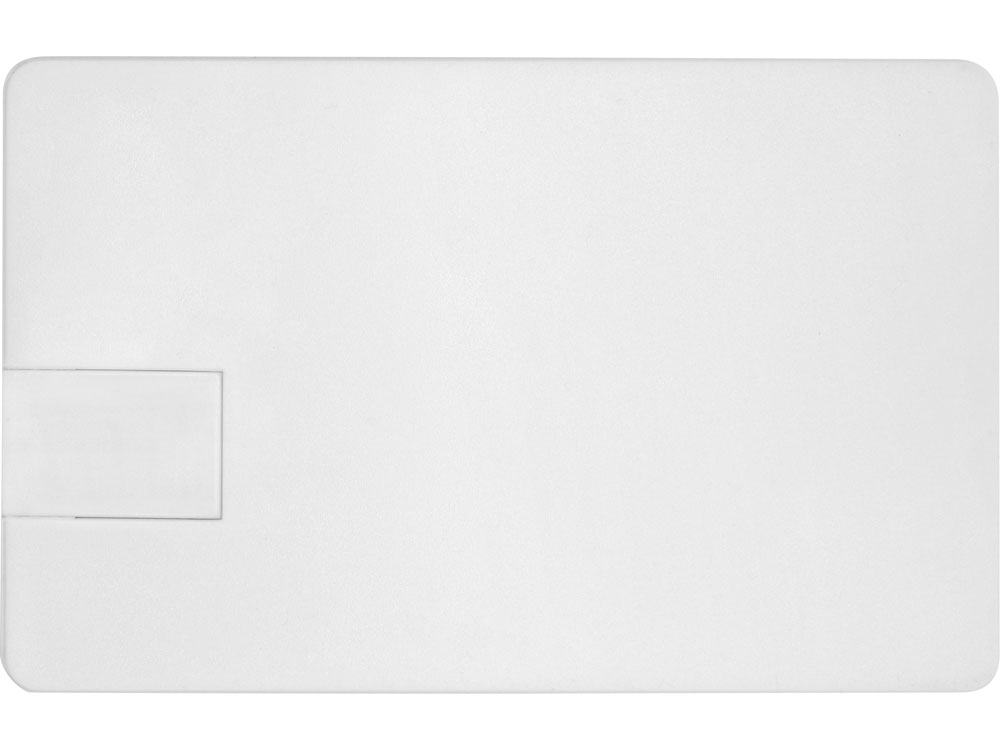 Флеш-карта USB 2.0 16 Gb в виде пластиковой карты "Card", белый-2