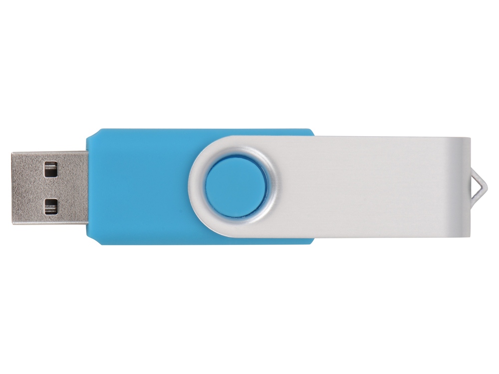 Флеш-карта USB 2.0 8 ГБ «Квебек», голубой-3