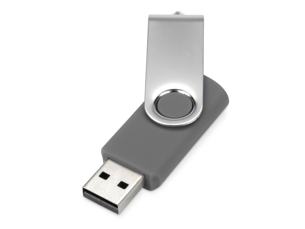 Флеш-карта USB 2.0 8 ГБ «Квебек», серый-1