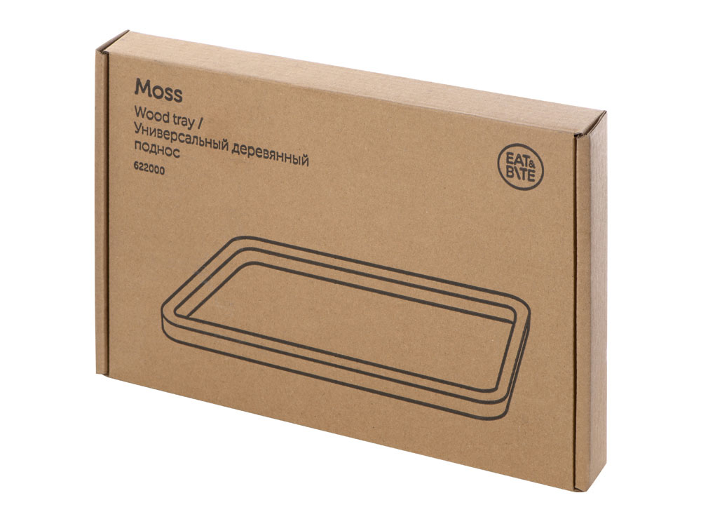 Универсальный деревянный поднос "Moss"-6
