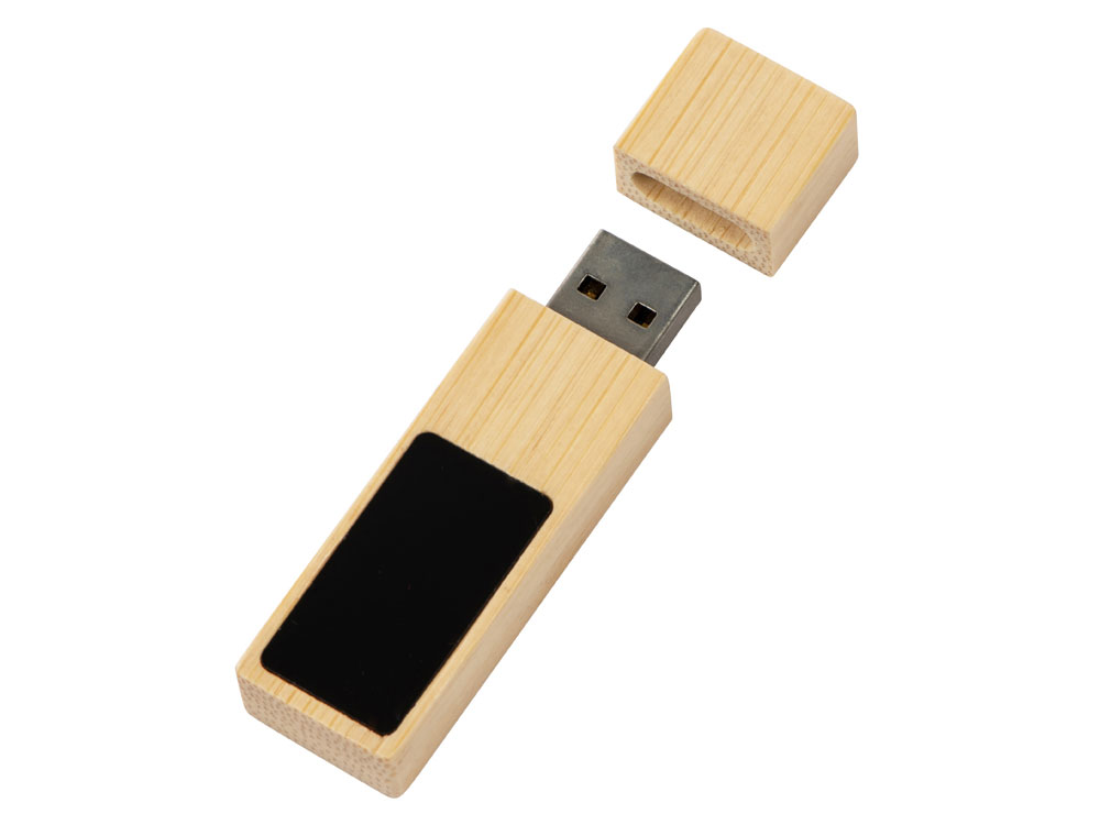 USB 2.0- флешка на 32 Гб c подсветкой логотипа «Bamboo LED»-1