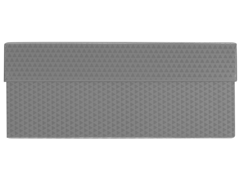 Коробка подарочная «Gem M», серебристый-3