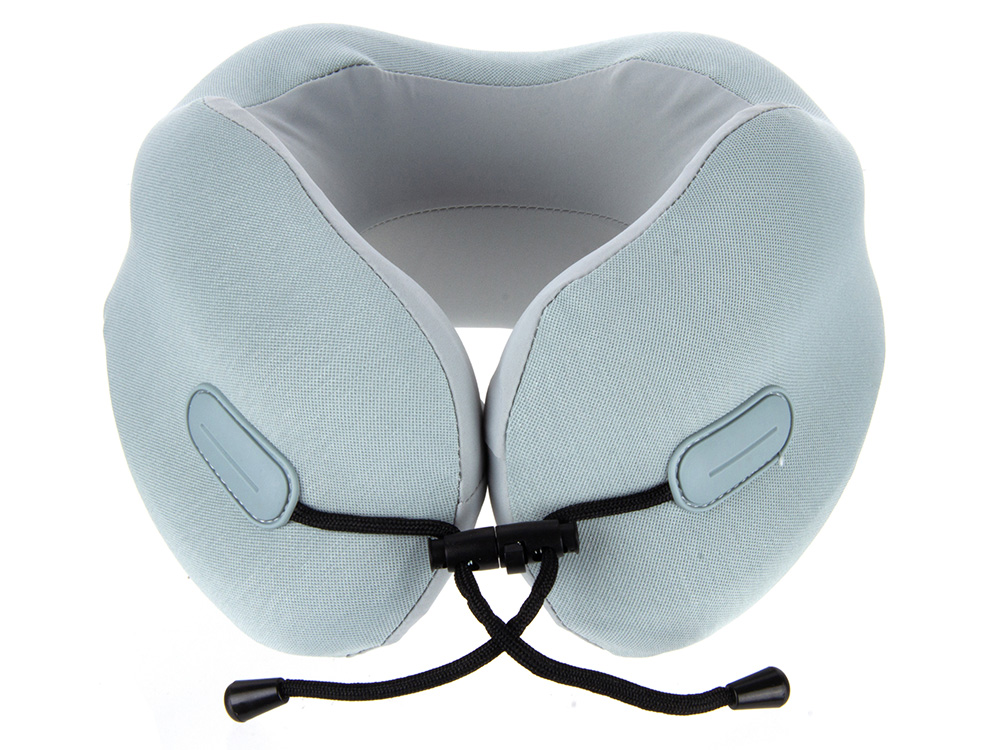 Подушка для путешествий с эффектом памяти Memo "Pillow PRO" M/L English Blue-1
