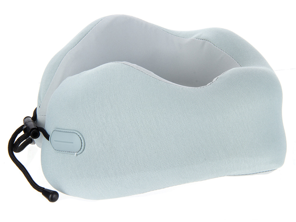 Подушка для путешествий с эффектом памяти Memo "Pillow PRO" M/L English Blue-2
