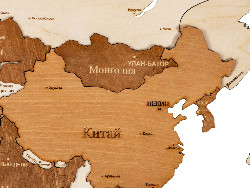 Интерьерная карта мира "World"-5