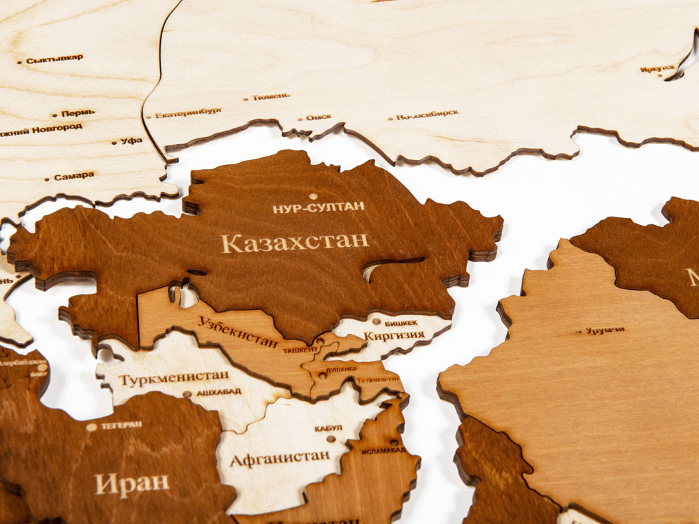Интерьерная карта мира "World"-8