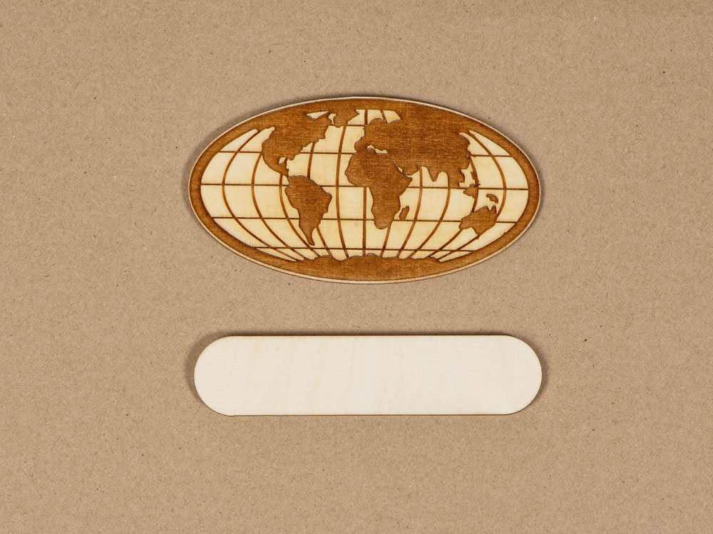 Интерьерная карта мира "World"-13