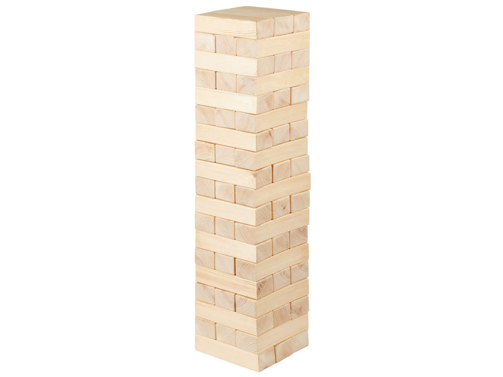 Игра из дерева "XL Tower", 57 брусков-1