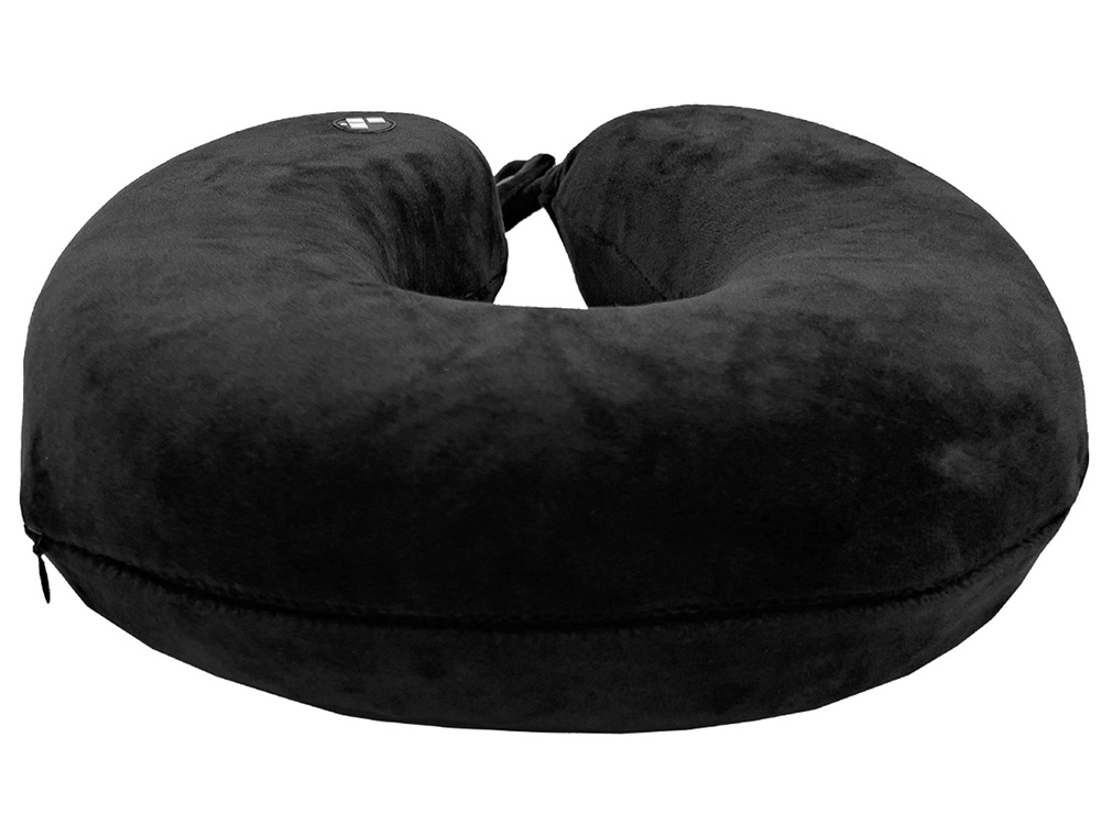 Подушка для путешествий с эффектом памяти Мемо "Drowsy" Black-3