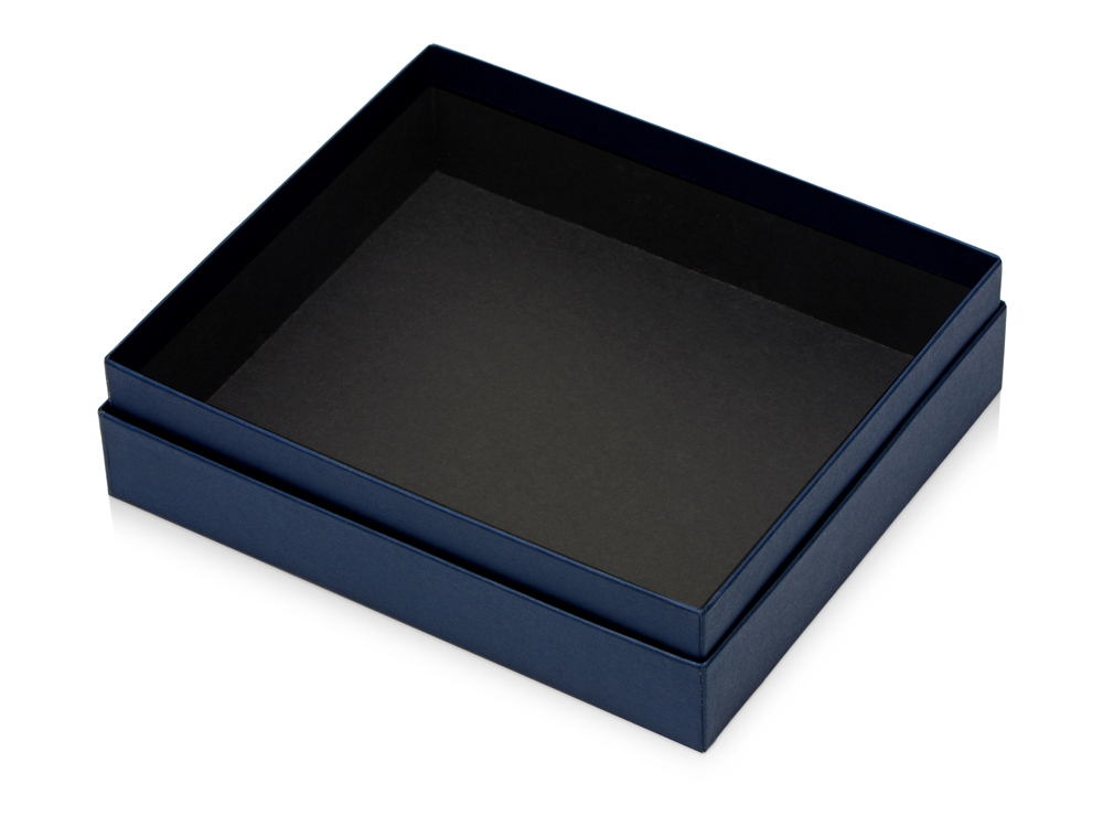 Подарочная коробка с эфалином Obsidian L 243 х 208 х 63, синий (P)-1