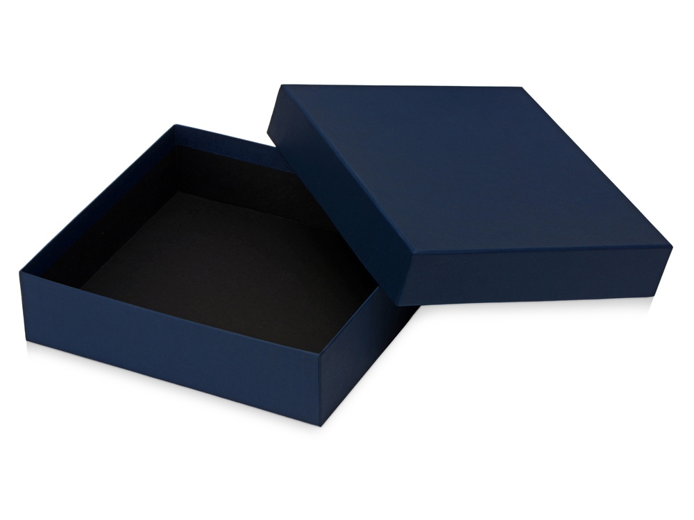 Подарочная коробка с эфалином Obsidian L 243 х 208 х 63, синий (P)-2