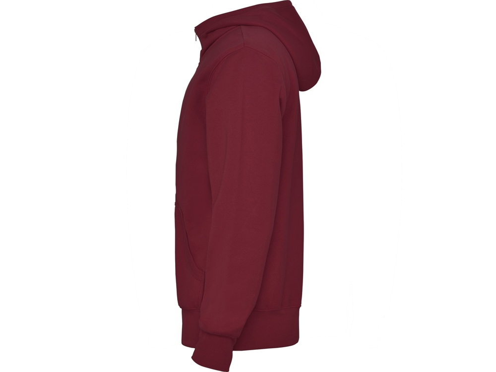 Толстовка на молнии "Montblanc" унисекс, гранатовый-2
